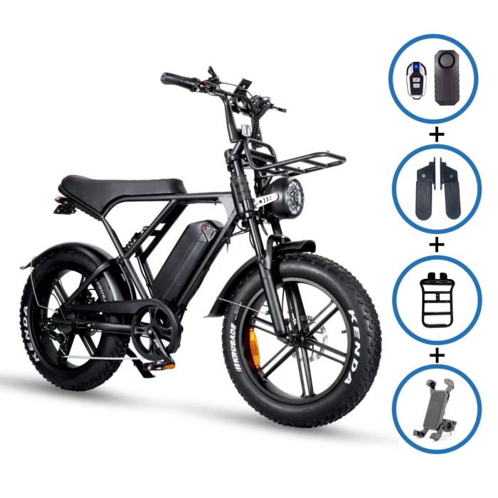 FATBIKE OUXI H9 2024 - HYDRAULISCHE REMMEN + EXTRA ACCU